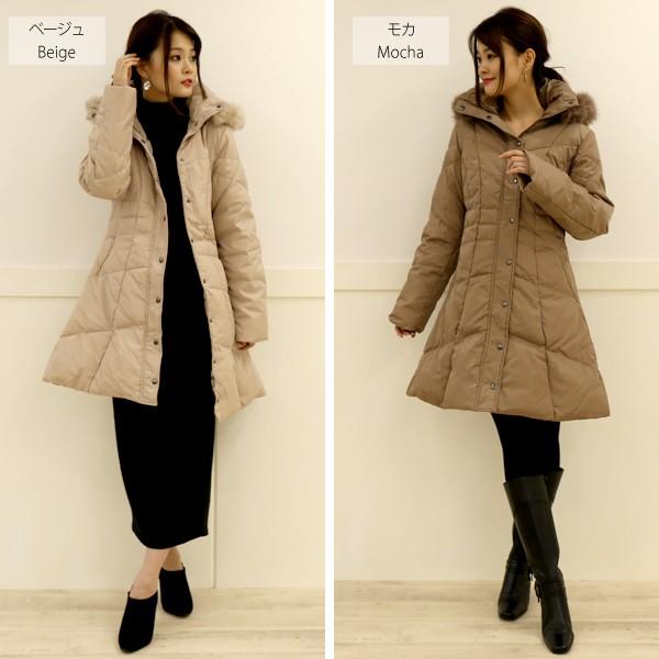 ダウンコート レディース リアルファー フォックスファー アウター コート あったか 軽量 ロング 30代 40代 Ct6061 U2me2 ユーツーミーツー 通販 Yahoo ショッピング