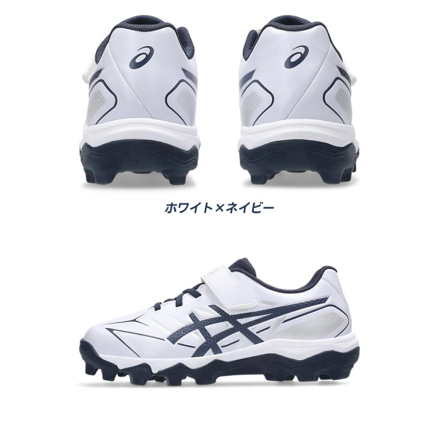 ASICS フルオーダーポイントスパイク　 マジックテープ　27cm ASICS（アシックス） 野球 スパイク ジュニア ポイントスパイク 少年