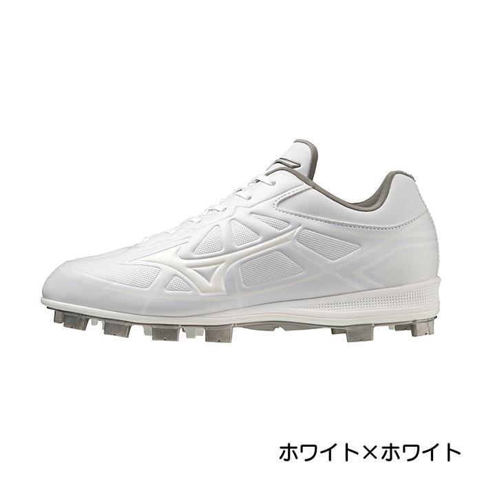 Mizunoライトレボリューションフィニティホワイト 26.5 ポイントスパイク Mizunoライトレボリューションフィニティホワイト 26.5 ポイント