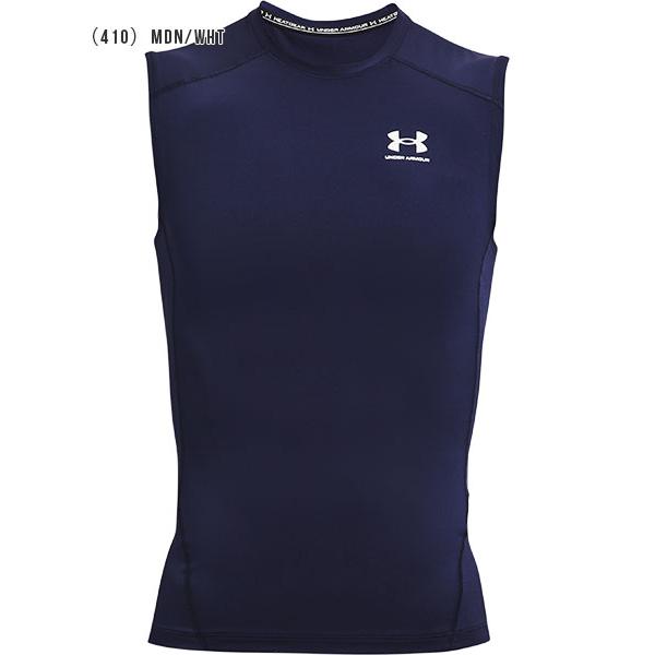 アンダーアーマー コンプレッション シャツ ノースリ 袖なし 1361522 メンズ ヒートギア UNDER ARMOUR ヒートギア アーマー コンプレッション スリーブレス｜uacv｜22