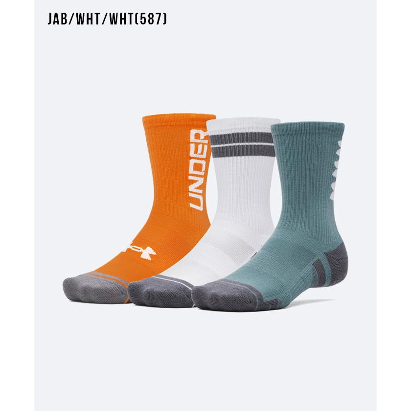 UNDER ARMOUR（アンダーアーマー） ソックス 3足組 3Pソックス 1379515