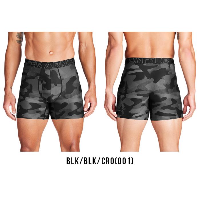 アンダーアーマー ボクサーパンツ 3枚セット 股下15cm UNDER ARMOUR UAパフォーマンステック ノベルティ 6インチ アンダーウェア 1387415
