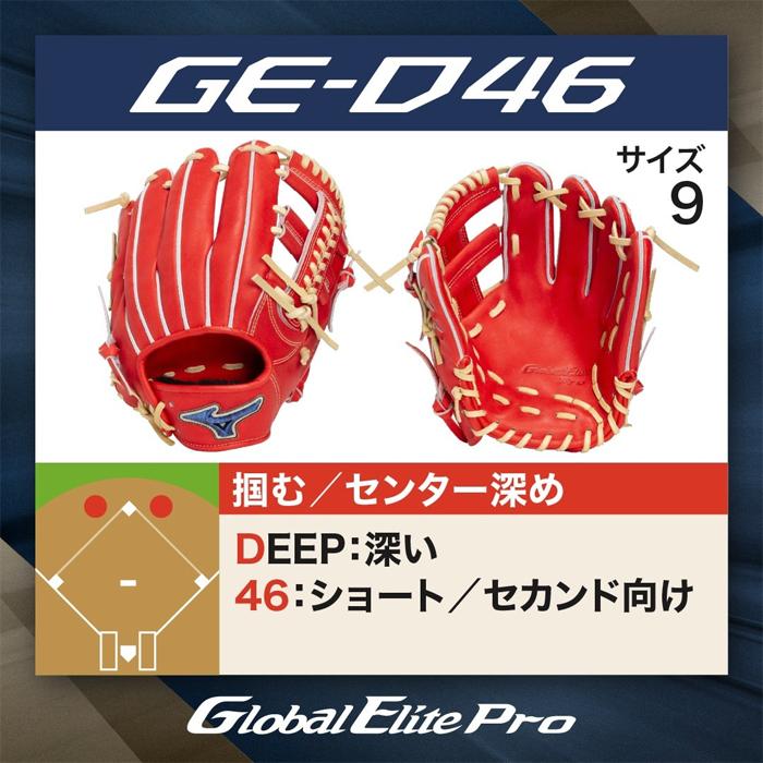 MIZUNO（ミズノ） 野球 グローブ 硬式 内野用 高校野球対応 サイズ9