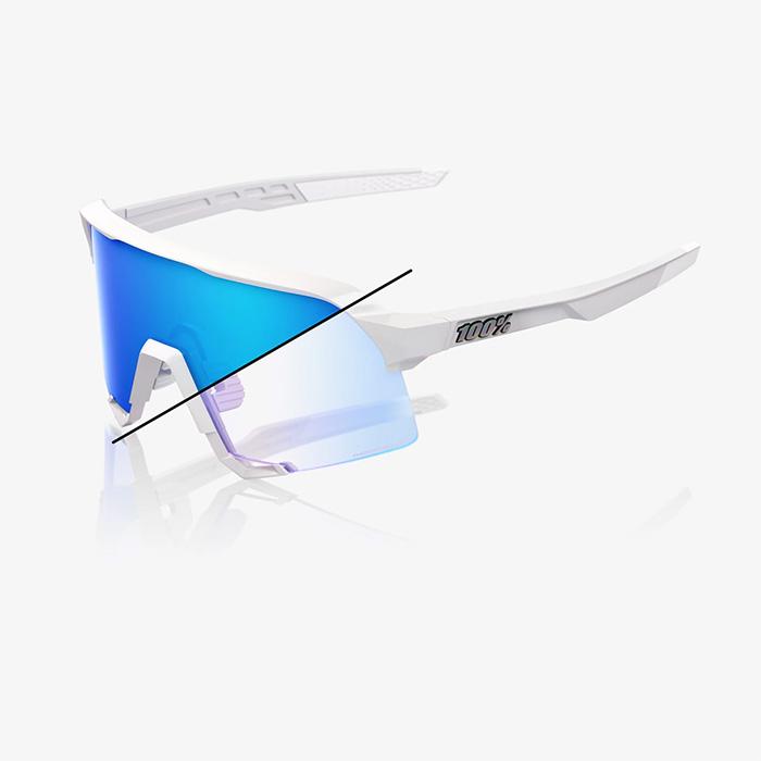 限定モデル ＊正規品＊ 100% S3 Bastille LE レンズ 100% ワンハンドレッド 野球 サングラス スポーツサングラス S3 Blue