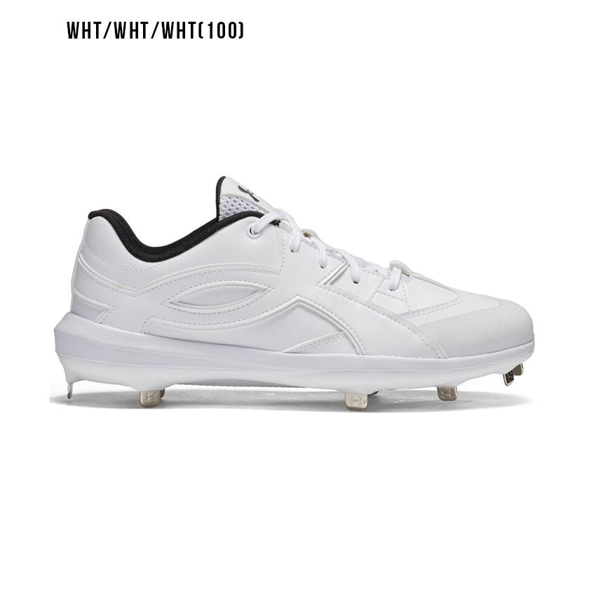 Under Armour ホワイト スパイク 新品タグ付き　28cm UNDER ARMOUR（アンダーアーマー） 野球 スパイク 金具スパイク 高校