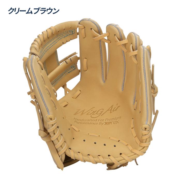 ザナックス 野球 グローブ ジュニア 軟式 オールラウンド用 サイズM 小学3年生〜6年生 少年軟式 グラブ ウイングエアー Wing Air Mサイズ Xanax BJG25AM1W_4