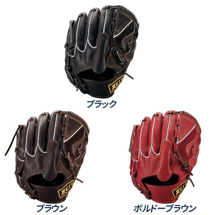 ZETT プロステータス　硬式用 野球　投手用グローブ　高校野球対応 ゼット（ZETT） 野球 グローブ 硬式 投手用 高校野球対応 サイズ5