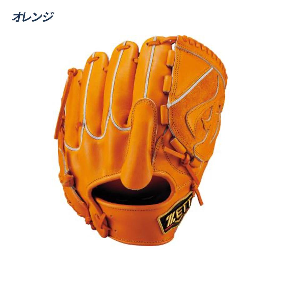 デ*ズ様 ZETT 硬式グローブ　プロ支給 〜4/5売れない場合出品取り下げます プロステイタス ゼット 硬式グローブ 内野手用 吉川モデル ボルドー
