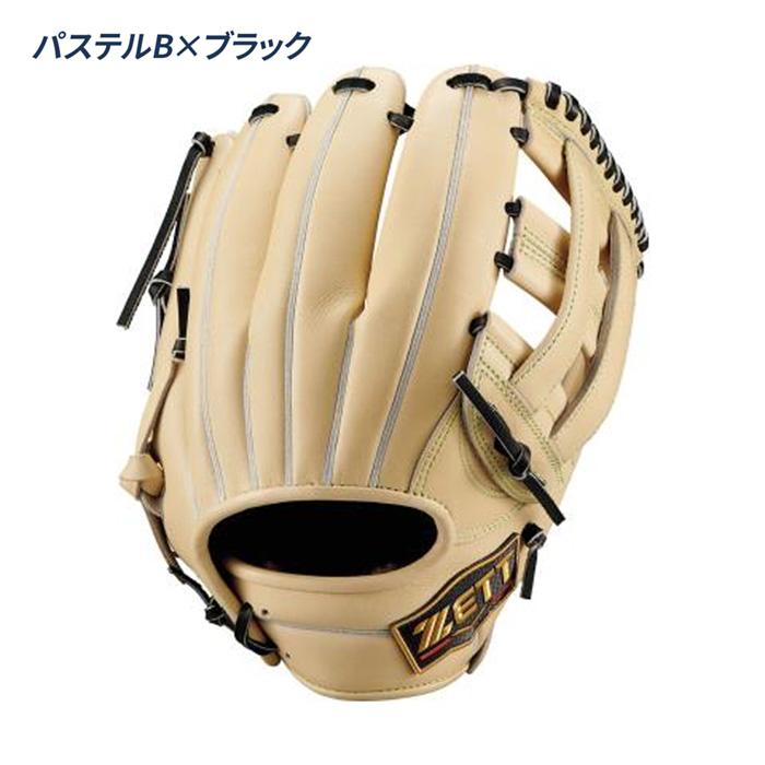 希少品！ ZETT PROSTATUS グローブ グラブ 軟式 野球 内野手 右 ゼット（ZETT） 野球 グローブ 軟式 内野用 中村奨吾タイプ 三塁手用