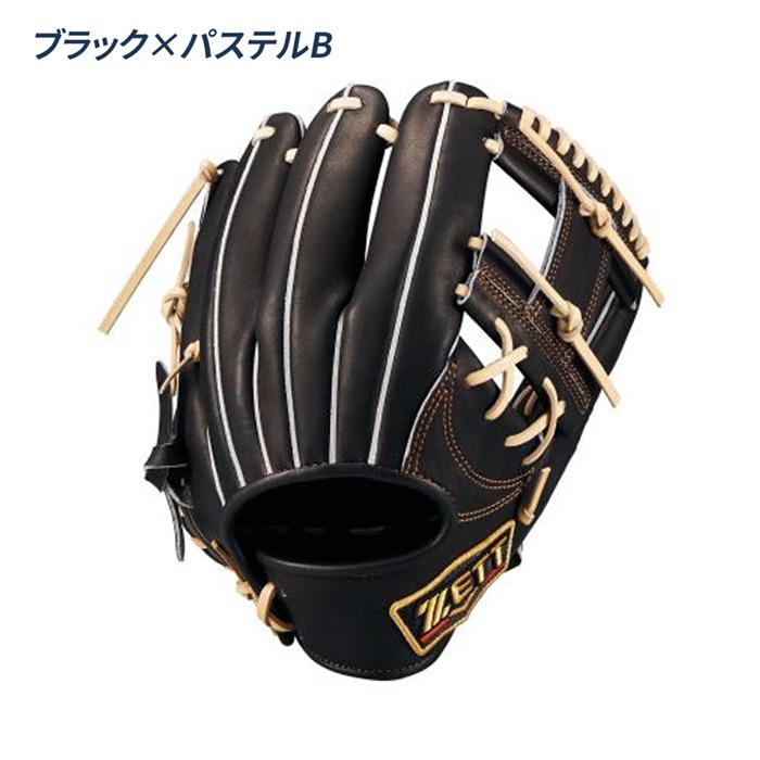 美品！ZETT プロステイタス　軟式内野手用グローブ　今宮モデル　限定　コユニ ゼット（ZETT） 野球 グローブ 軟式 内野手用 今宮タイプ コユニ 小指2
