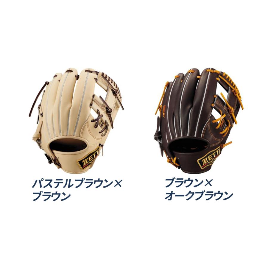 ゼット（ZETT） 野球 グローブ 軟式 内野用 今宮タイプ コユニ 小指2本