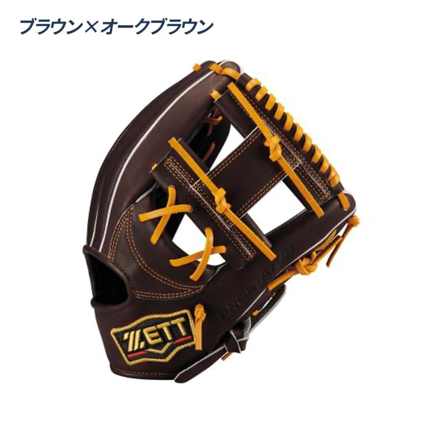 ゼット（ZETT） 野球 グローブ 軟式 内野用 今宮タイプ コユニ 小指2本