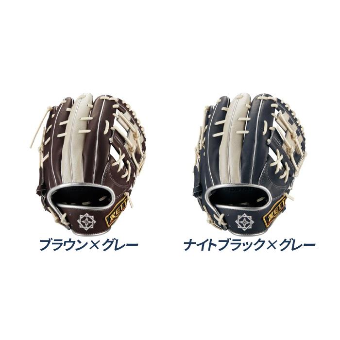 ゼット（ZETT） 野球 グローブ 軟式 内野用 サイズ4 和柄 オリジナル