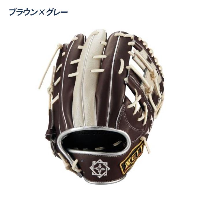ゼット（ZETT） 野球 グローブ 軟式 内野用 サイズ4 和柄 オリジナル