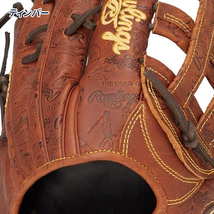 Rawlings（ローリングス） 野球 グローブ 軟式 外野用 サイズ12.5