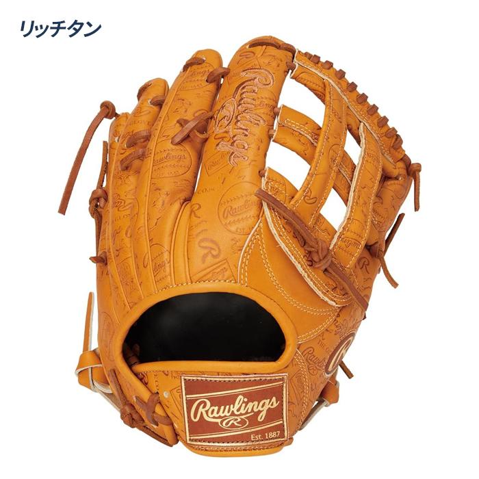 Rawlings（ローリングス） 野球 グローブ 軟式 外野用 サイズ12.5