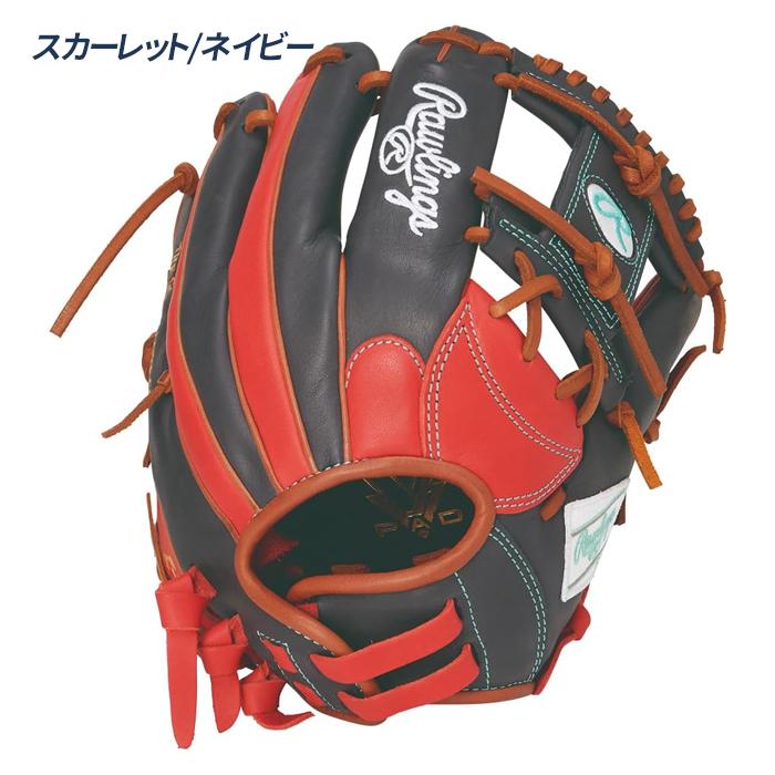 ローリングス ソフトボール グローブ 内野用 サイズ11.5 ガールズフィット 女子ソフト グラブ エイチオーエイチディーピーカラーズ Rawlings GS6HDR34GF_4