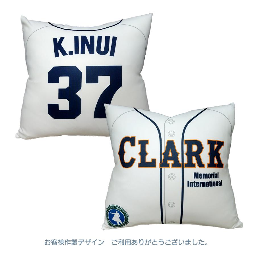 超野球専門店CVオリジナル 記念品 オリジナルクッション四角型