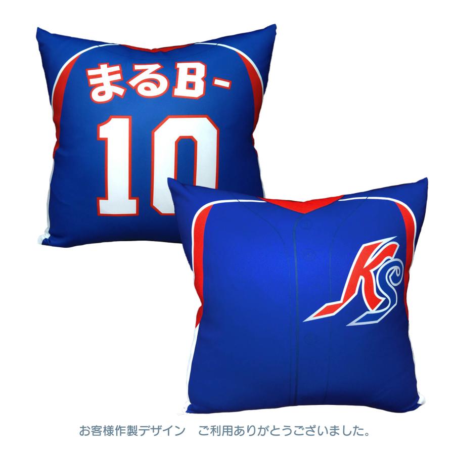 超野球専門店CVオリジナル 記念品 オリジナルクッション四角型
