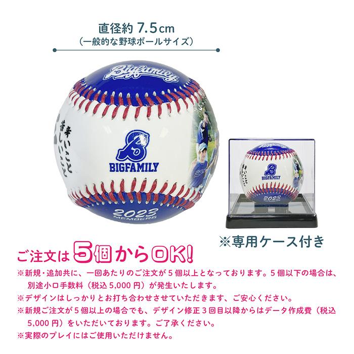 超野球専門店CVオリジナル 記念品 オリジナル記念野球ボール（専用