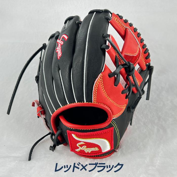 久保田スラッガー 少年軟式グローブ LT25-GJ2 J2H型 レッド×ブラック 久保田スラッガー（KUBOTA SLUGGER） 野球 グローブ 軟式 ジュニア