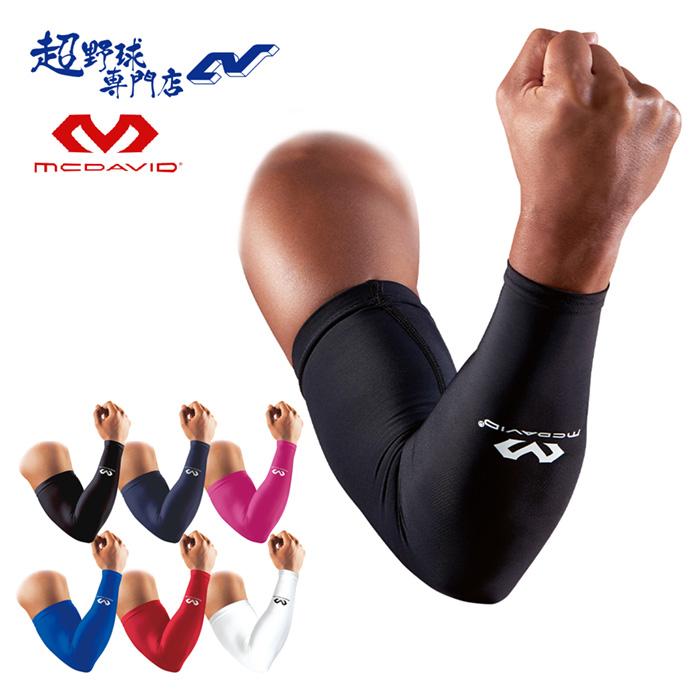 マクダビッド サポーター アームスリーブ 着圧 UVカット 日焼け対策 片腕用 一枚入り パワーアームスリーブ McDavid M656 | 