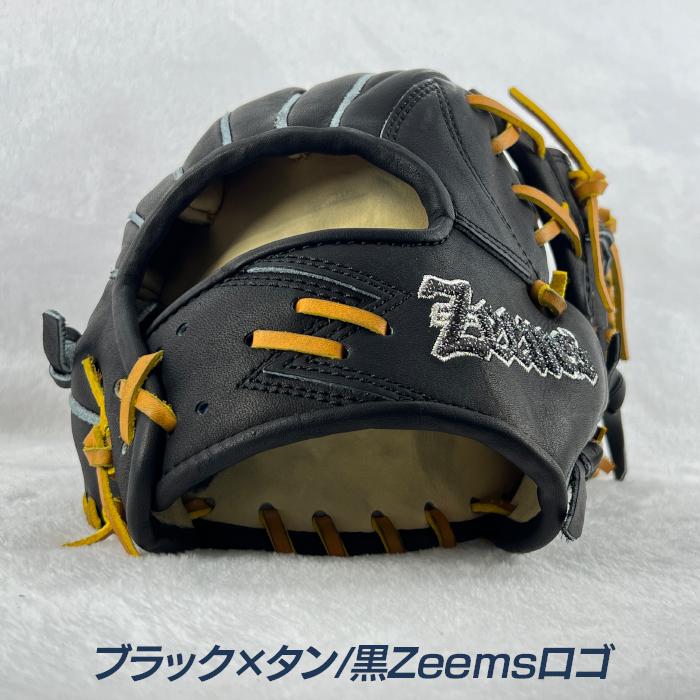 Zeems（ジームス） 野球 グローブ 軟式 内野用 中型 湯もみ型付け済み