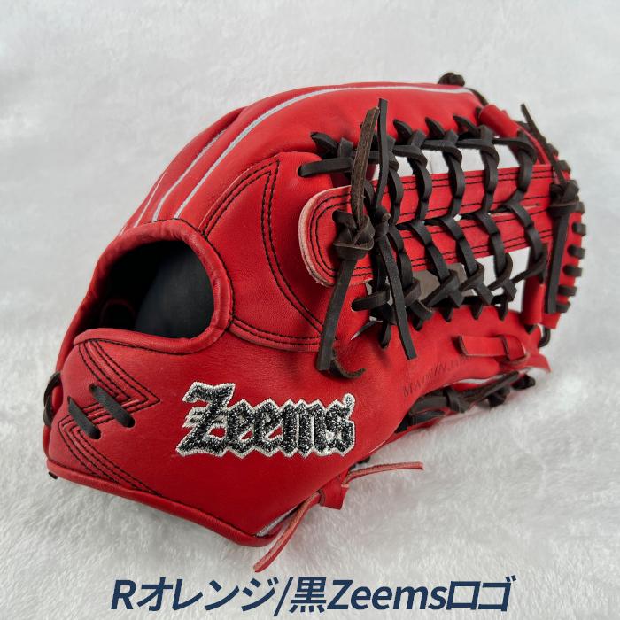 Zeems（ジームス） 野球 グローブ 軟式 外野用 中型 湯もみ型付け済み