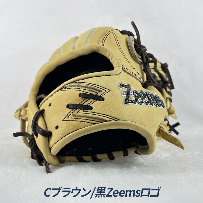 Zeems（ジームス） 野球 グローブ 軟式 外野用 中型 湯もみ型付け済み