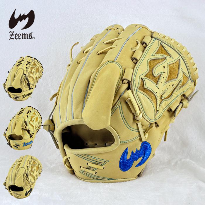 Zeems（ジームス） 野球 グローブ 軟式 投手用 湯もみ型付け済み 三方