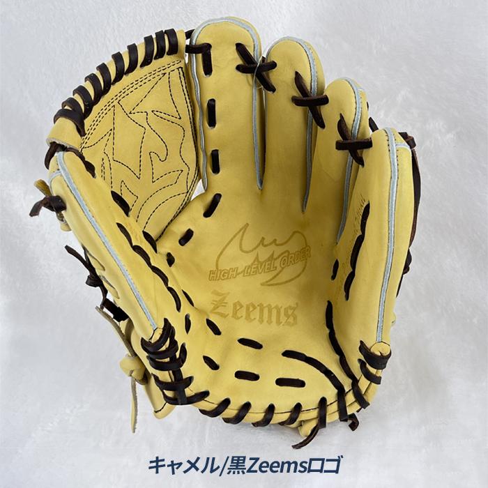 Zeems（ジームス） 野球 グローブ 軟式 投手用 湯もみ型付け済み 三方