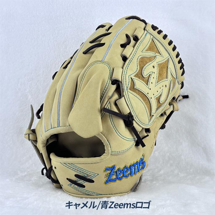 Zeems（ジームス） 野球 グローブ 軟式 投手用 湯もみ型付け済み 三方