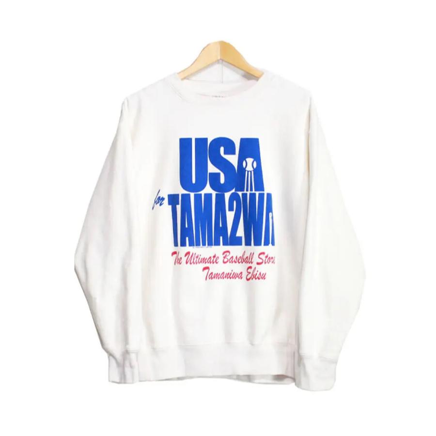タマニワ 野球 スウェット トレーナー クルーネック USA TAMA2WA SWEAT 