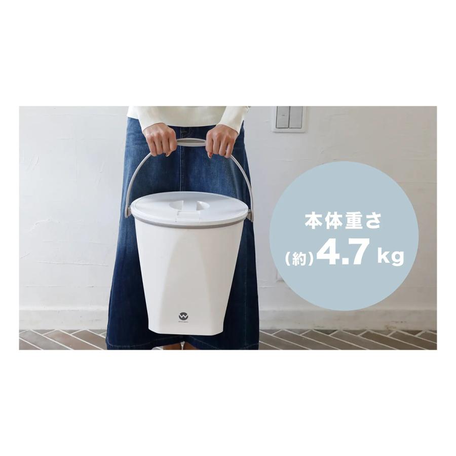 シービージャパン ウォッシュボーイ バケツ型洗濯機 ユニフォーム洗濯