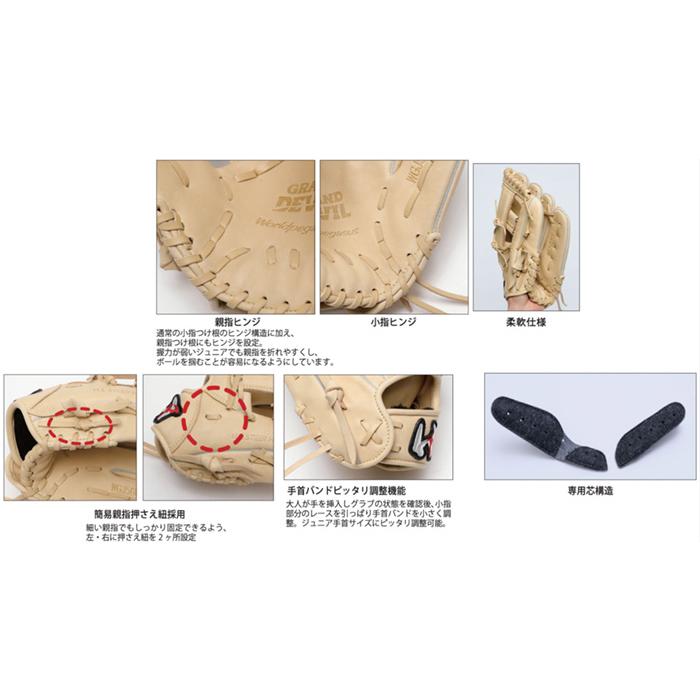 ワールドペガサス 野球 グローブ 少年軟式 ジュニア Jr.軟式用グランド