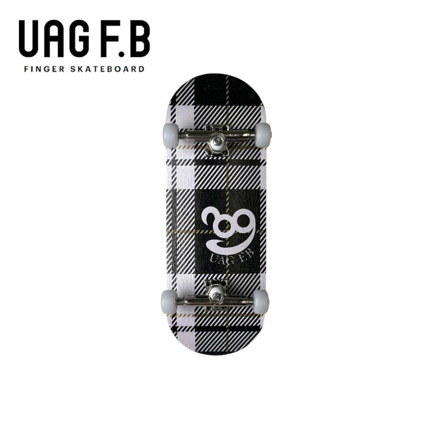UAG F.B コンプリート / Check ブラック standard finger skate board