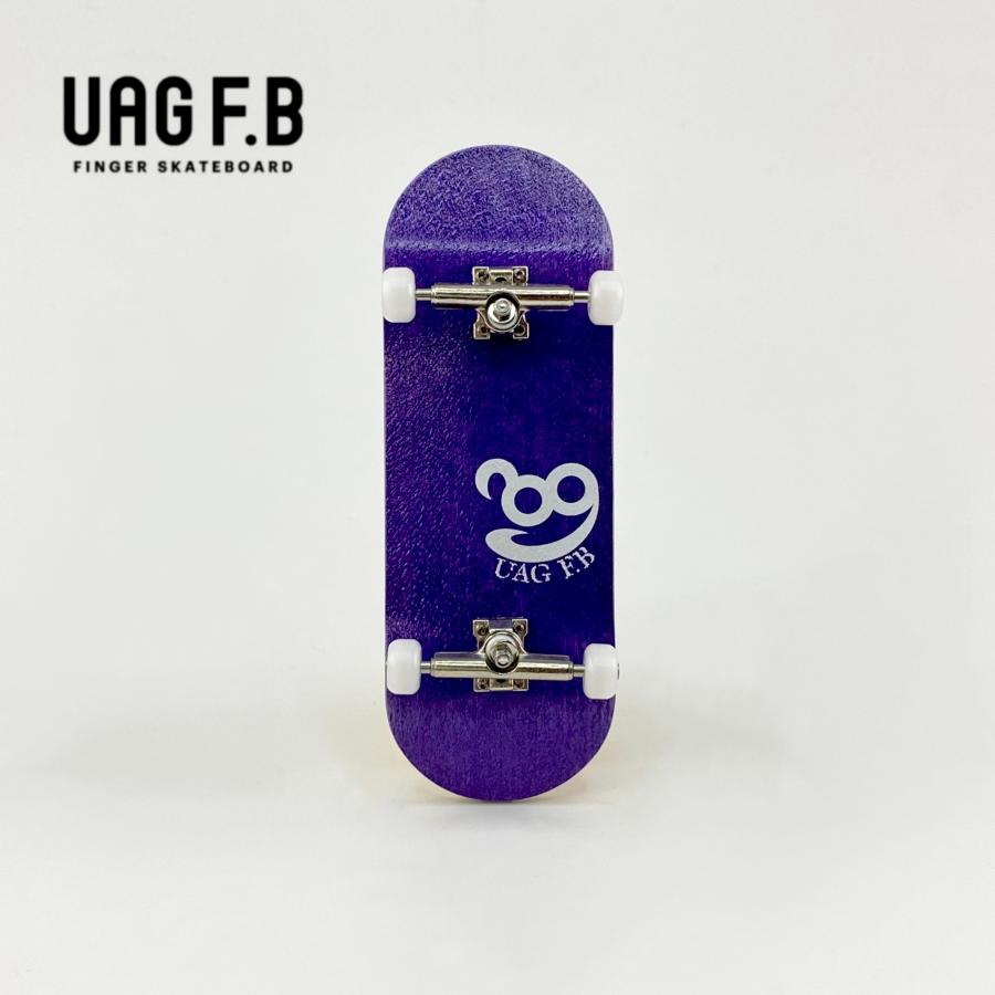 指スケ　　UAG フラットフェイス　コンプリート UAG F.B コンプリート / Simple パープル standard finger skate board