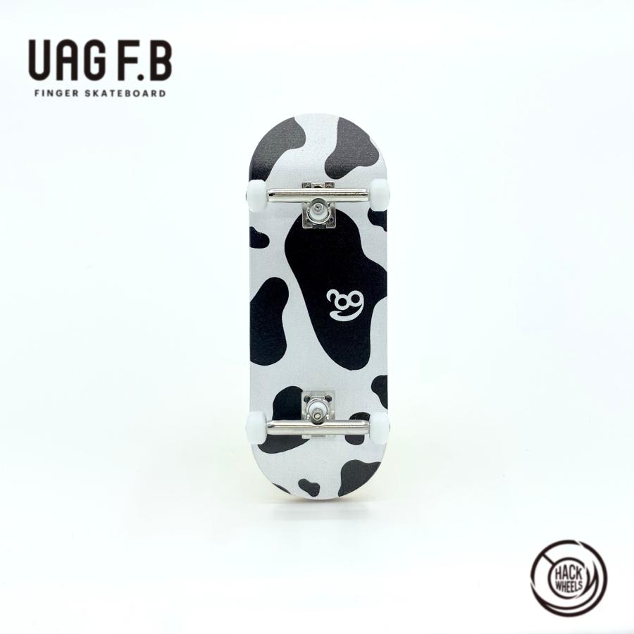 UAG F.B プロコンプリート / Cow Pattern finger skate board 指スケ