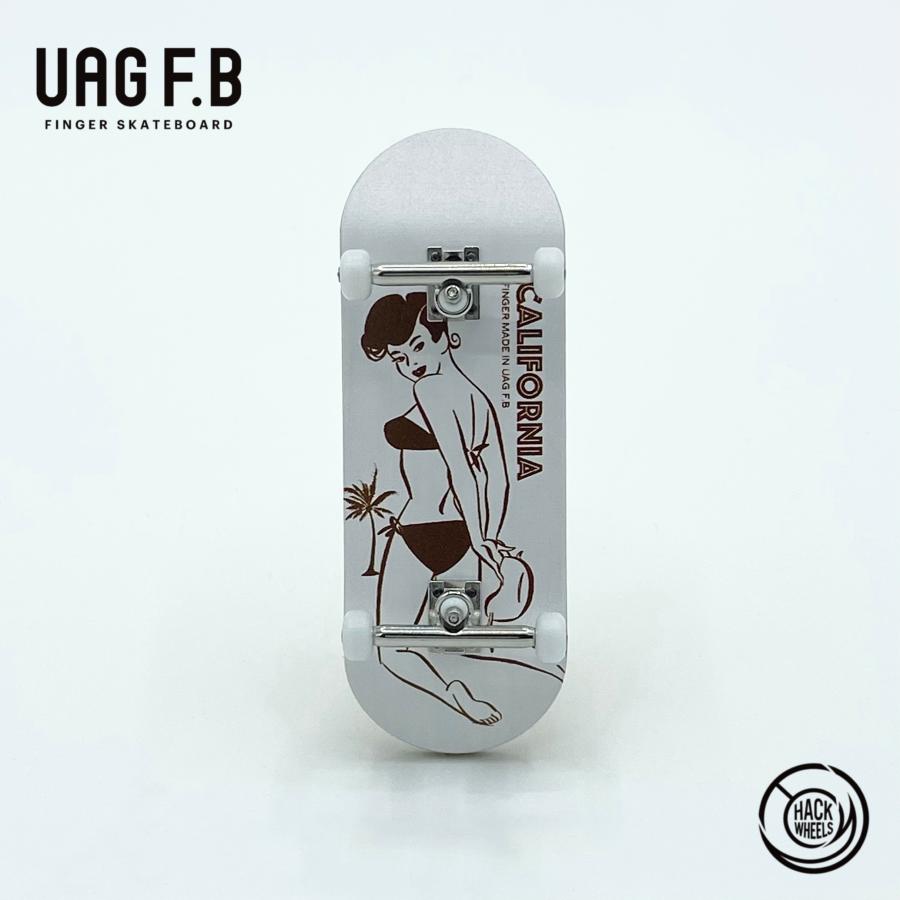 UAG F.B プロコンプリート / CALIFORNIA white finger skate board 指