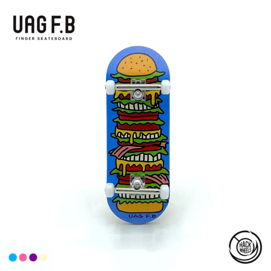 UAG F.B プロコンプリート / Hamburger - Blue / finger skate board / 指スケ / 指スケボー