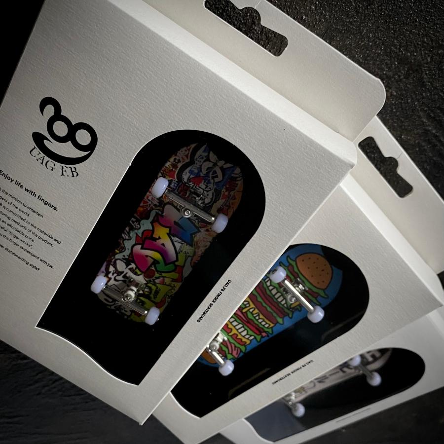 UAG F.B プロコンプリート / Beer - Black finger skate board 指スケ