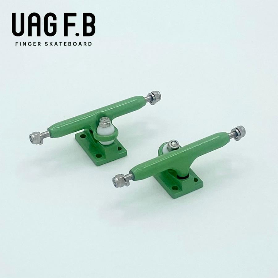 UAG F.B PROTRUCKS / グリーン finger skate board 指スケ 指スケボー