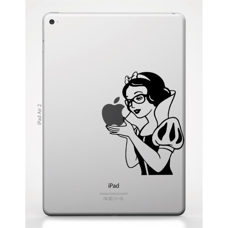 【N様】【箱・ステッカー付き】Apple iPad 10.2インチ iPad アイパッド ステッカー シール 白雪姫 ギーク おたく めがねを