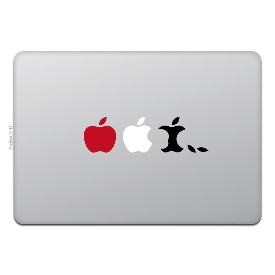 MacBook Air / Pro マックブック ステッカー シール エボリューション アップル Evolution｜uandme｜03