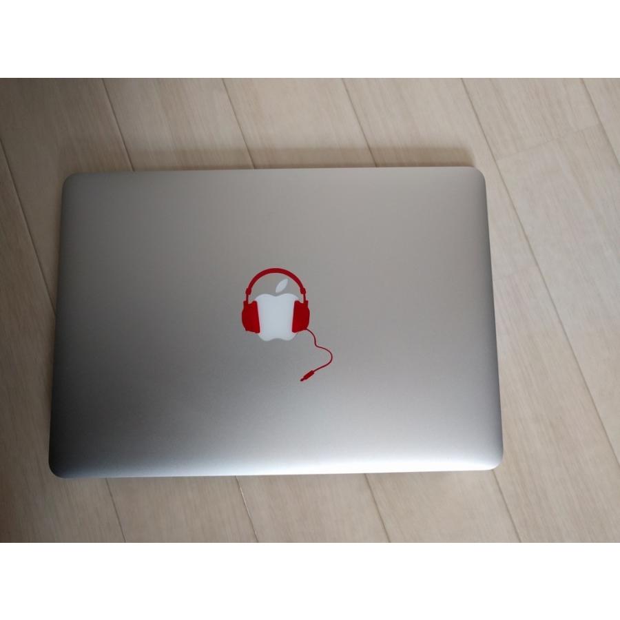 MacBook Air / Pro マックブック ステッカー シール ヘッドフォン