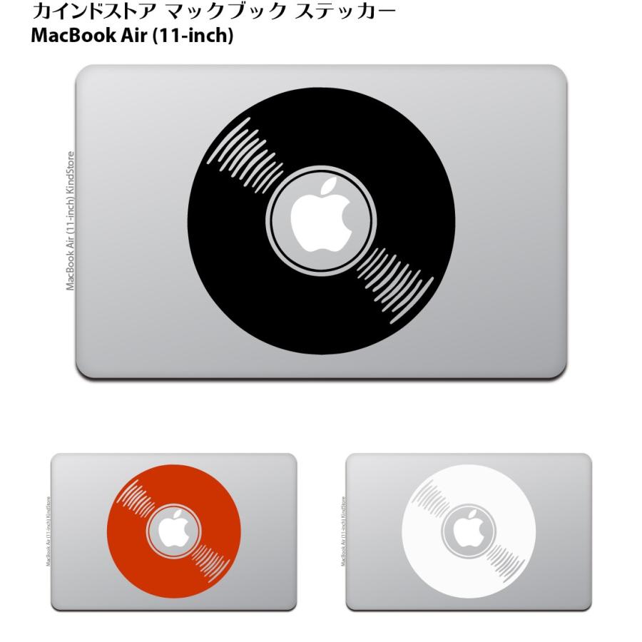 MacBook Air / Pro マックブック ステッカー シール テレビ CM ミュージック レコード ビンテージ｜uandme｜02