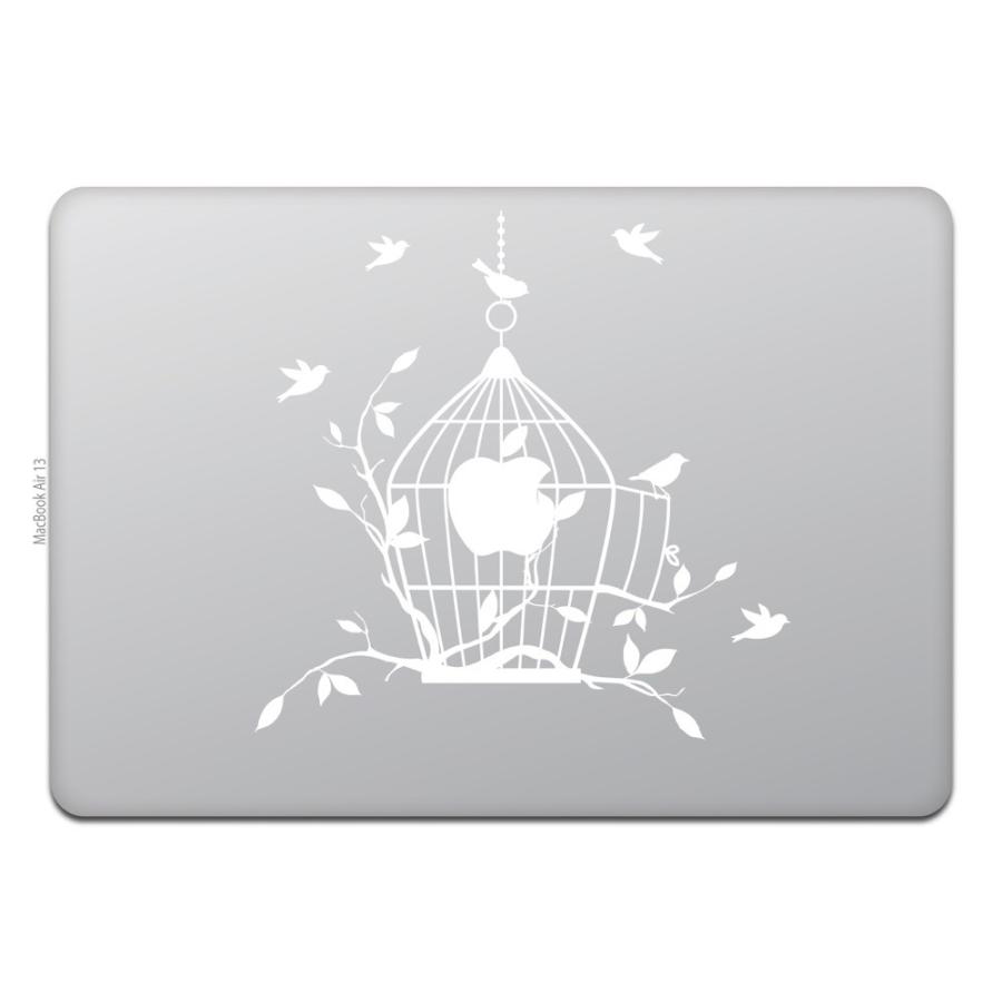 Macbook Air Pro マックブック ステッカー シール 鳥かご 鳥 開いている鳥かご フリー オープン バード ケージ M519 Kindstore 通販 Yahoo ショッピング