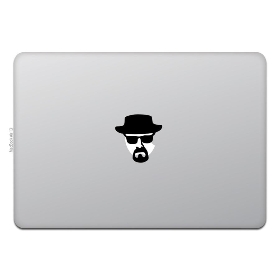 MacBook Air 【57%OFF!】 Pro マックブック ステッカー シール テレビ CM ウォルター 最低価格の White ホワイト Heisenberg ハイゼンベルク Bad Walter MAN