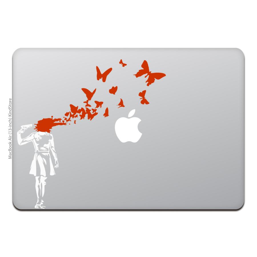 MacBook Air / Pro マックブック ステッカー シール ガン