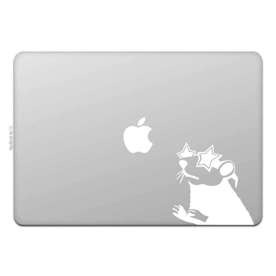 MacBook Pro 充電器付き ステッカー多数 MacBook Air / Pro マックブック ステッカー シール 星 メガネ
